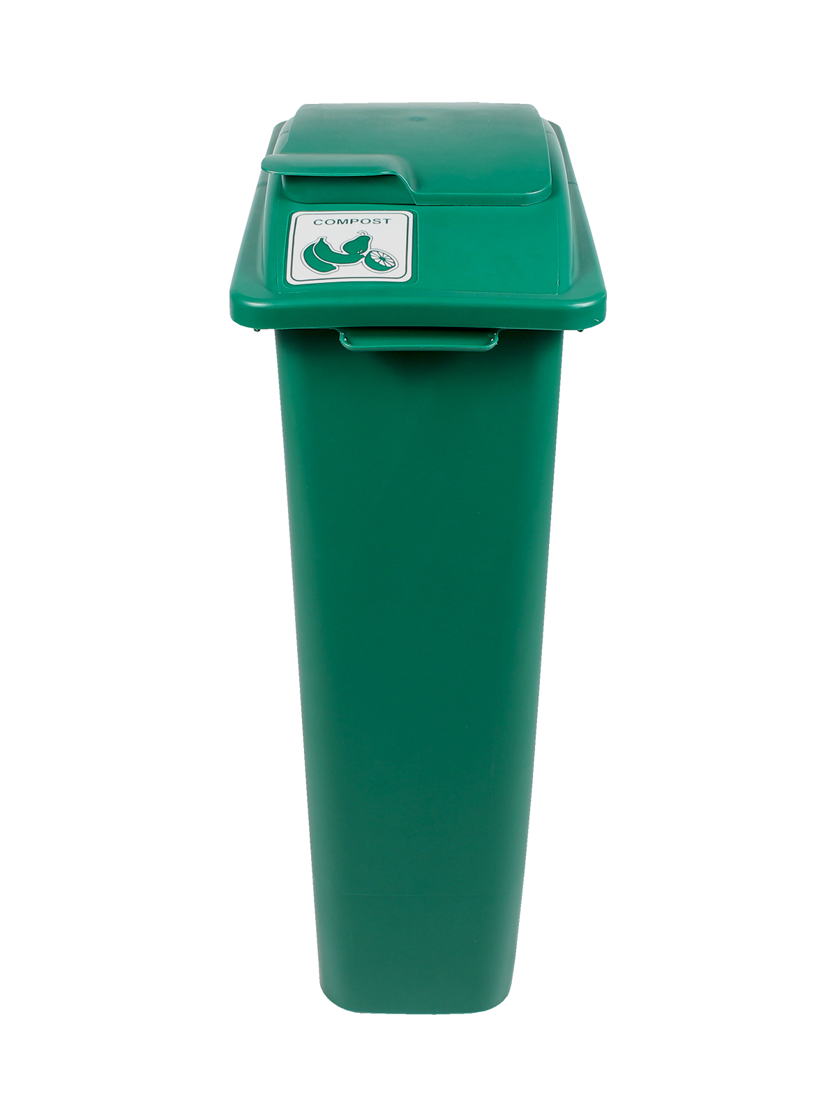 废物观察者 - 单堆肥 - 实心升降机 - 绿色